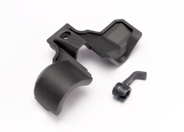 6877 Traxxas Cover, Gear/motor wire hold down clip