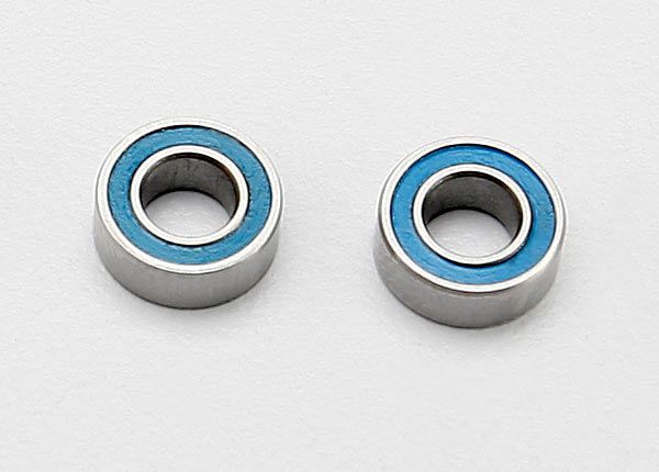 Traxxas 7019 - Ball bearings, blue rubber sealed (4x8x3mm) (2)