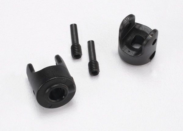 7057 -Traxxas Yokes, differential and transmission (2)/ 3x10mm screw pin (2)