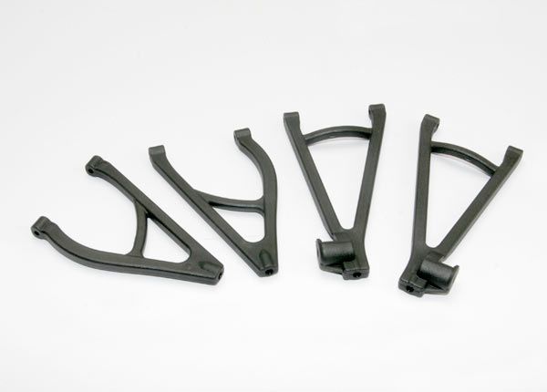 7132R - Traxxas Suspension arm set, rear, extended wheelbase (lengthens wheelbase 10mm)