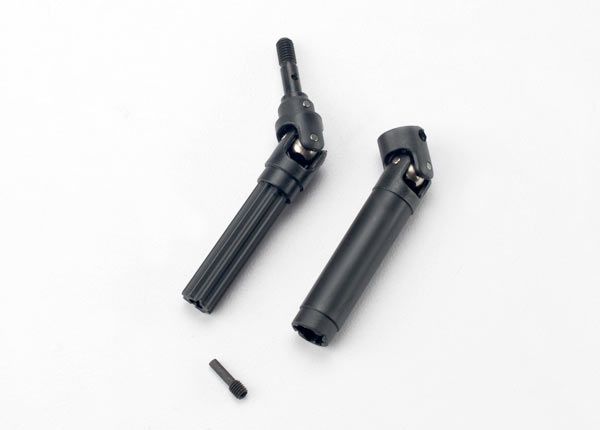 7151 Traxxas - Driveshaft assembly (1) left or right (fully assembled, ready to install)/ 3x10mm screw pin (1)