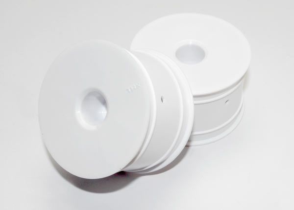 7171 - Traxxas Wheels, dished 2.2' (white) (2)