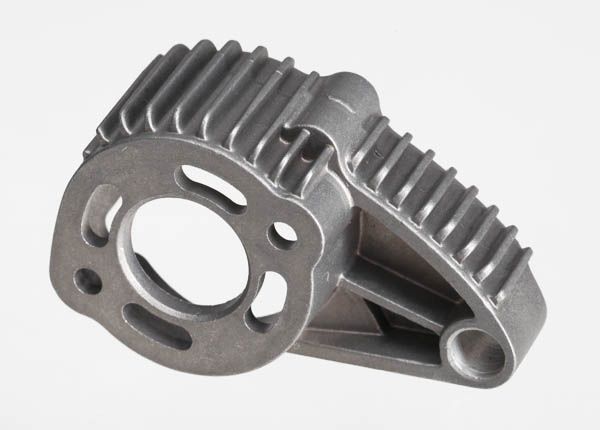 7360 Traxxas Motor mount, finned aluminum (for 550 motors)