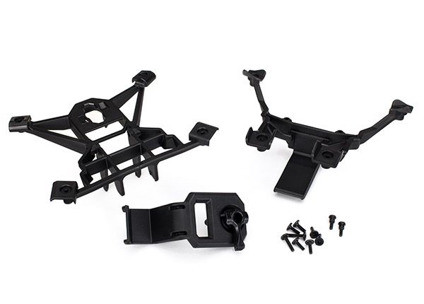 7715 Traxxas Body Mounts, Rear and Front