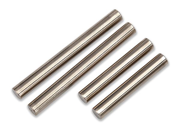 7742 Traxxas Suspension pin set, shock mount (front or rear, hardened steel), 4x25mm (2), 4x38mm (2)