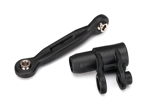 7747 Traxxas Servo Horn, Steering/Linkage, Steering (46mm, Assembled With Pivot Balls