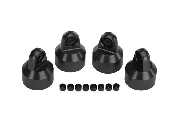 7764X Traxxas Shock Caps Aluminum