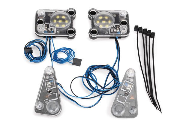 8027 - LED headlight/tail light kit (fits #8011 body, requires #8028 power supply)