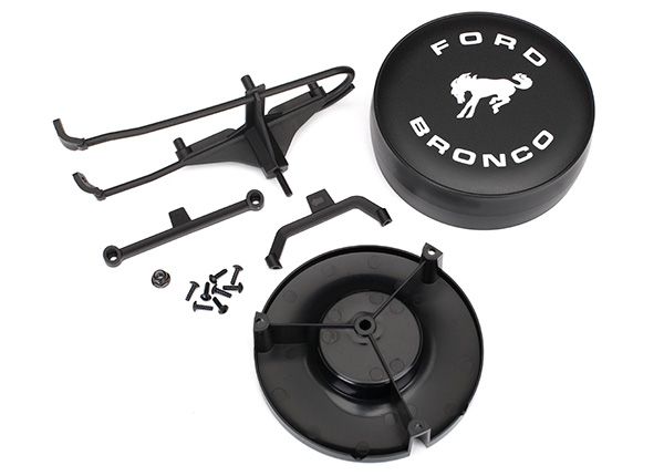 8074 - Spare tire mount/ mounting bracket/ spare tire cover/ mounting hardware