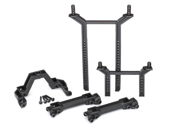 8215 - Traxxas Body mounts & posts, front & rear (complete set) TRX-4