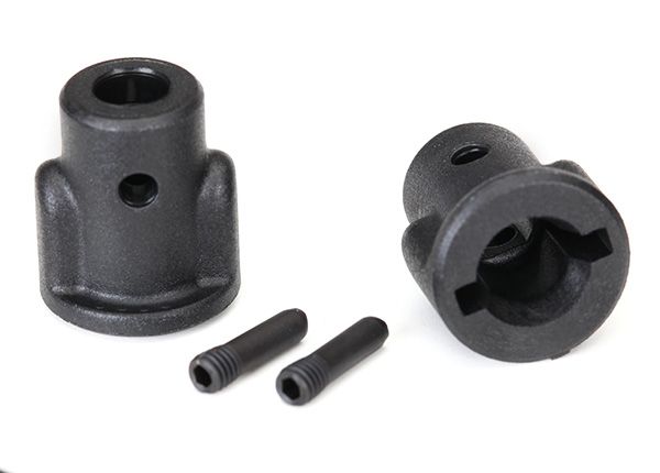 8353 - Traxxas Drive cups, inner (2)/ screw pins (2)