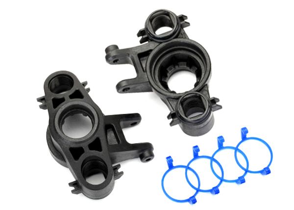 8635 Traxxas Axle Carriers, Left & Right (1 each) (use with 8x16mm & 17x2mm ball bearings