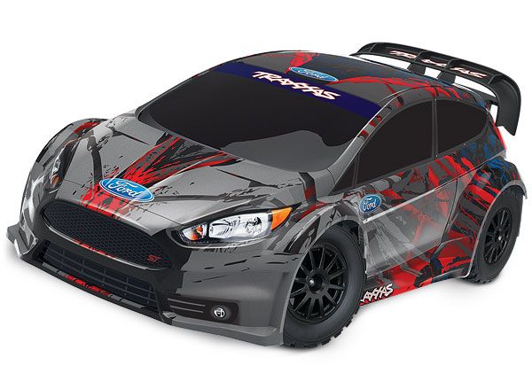 74054-4 Traxxas Ford Fiesta ST Rally 1/10 Scale Electric Rally Racer