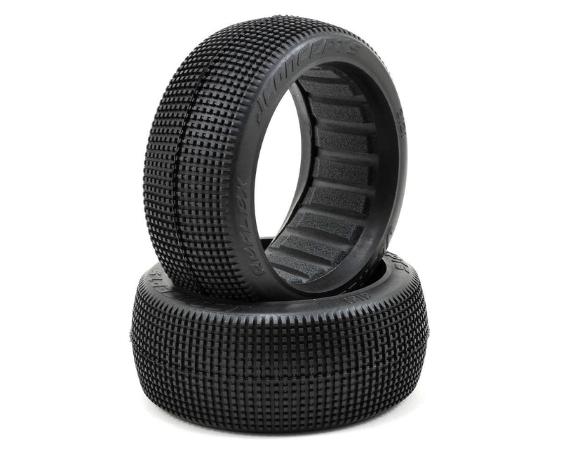 3121-01 JConcepts Reflex 1/8 Buggy Tires (2) (Blue)