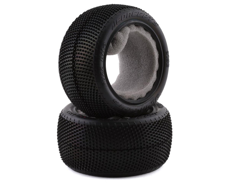 3152-010 JConcepts Fuzz Bite LP Carpet 2.2" Rear Buggy Tires (2) (Pink)
