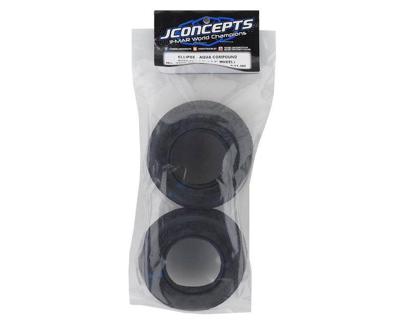 3200-03 JConcepts Ellipse Short Course Tires (2) (Aqua)