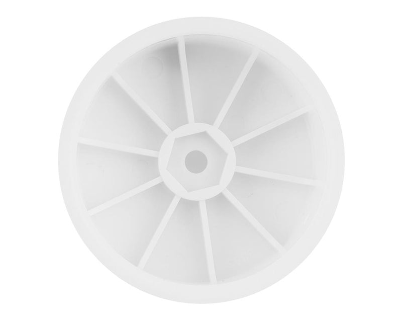 3353W Jconcepts 12mm Hex Mono 2.2 4WD Front Buggy Wheels (4) (White) (22X-4, XB4, B74.1)