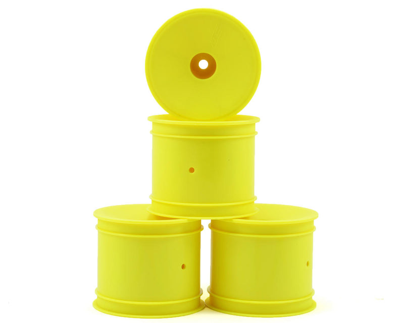 3354Y JConcepts 12mm Hex Mono 1/10 Stadium Truck Wheel (4) (T4.1) (Yellow)