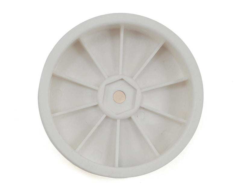3376W JConcepts 12mm Hex Mono 2.2 "Slim" Front Wheels (4) (B6/RB6/SRX2/YZ2) (White)