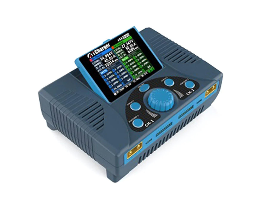 JUN-458DUO Junsi iCharger 458DUO Lilo/LiPo/Life/NiMH/NiCD DC Battery Charger (8S/70A/2200W)