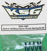 KSG-1963 SCX-2 11# Blue Center Shock Spring