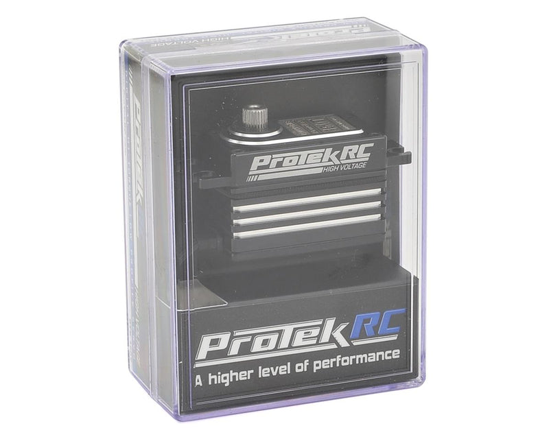 PTK-160T ProTek RC 160T Low Profile High Torque Metal Gear Servo High Voltage/Metal Case