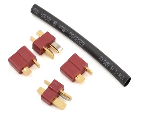 PTK-5004 Protek RC T-Style Ultra Plugs (Deans Connectors) (2 Male/2 Female)