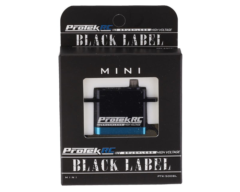 PTK-500BL ProTek RC 500BL "Black Label" High Torque Brushless Mini Servo (High Voltage/Metal Case)