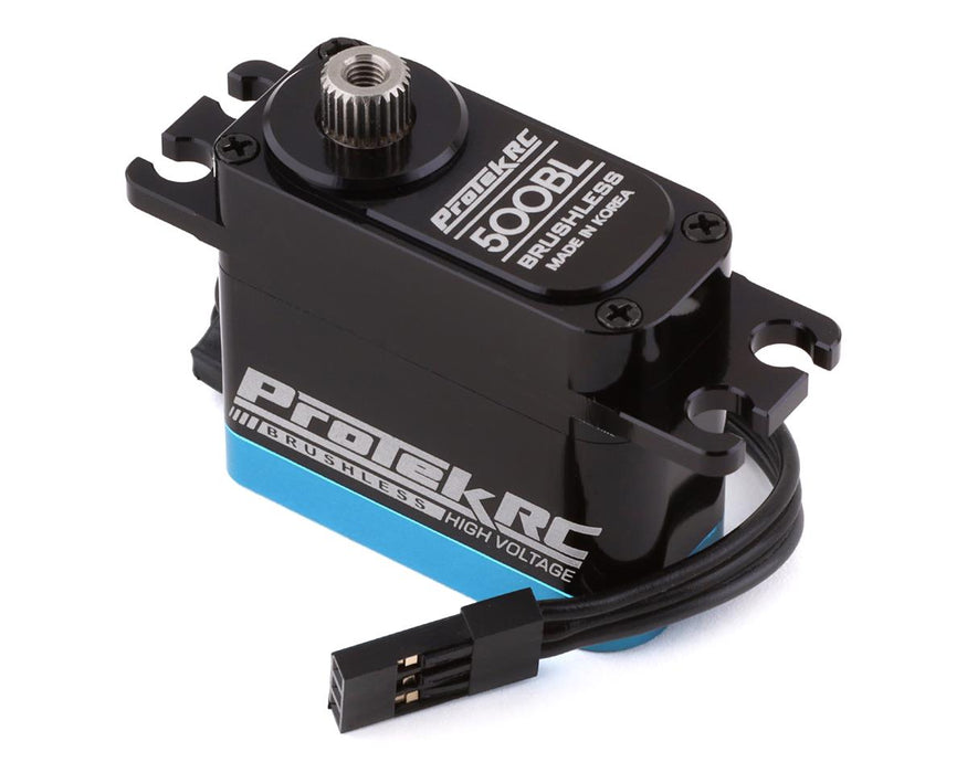 PTK-500BL ProTek RC 500BL "Black Label" High Torque Brushless Mini Servo (High Voltage/Metal Case)