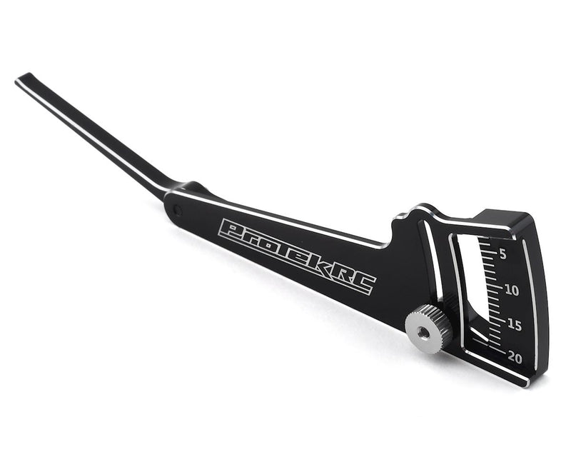 PTK-7611 Protek RC Aluminum Ride Height Gauge (3-20mm)