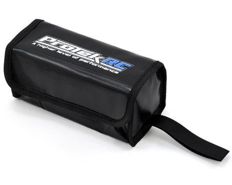PTK-8120 ProTek RC "Flak Jacket" Flame Resistant LiPo Polymer Charging Bag (16x6.5x7cm)