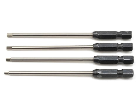 PTK-8243 ProTek RC "TruTorque" Metric 1/4" Power Drill Tip Set (4) (1.5, 2.0, 2.5, 3.0mm)