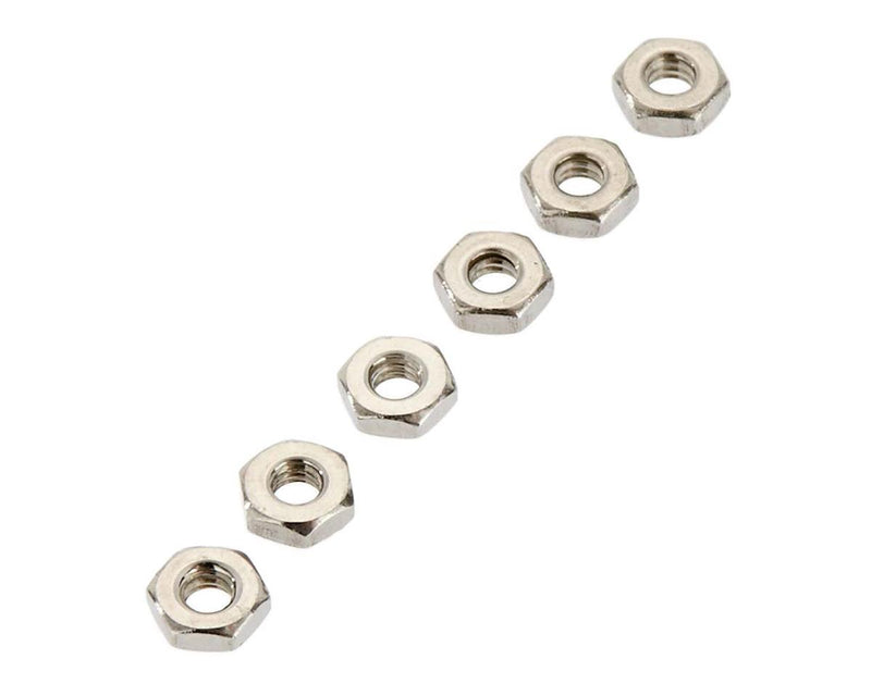 7206 RJ Speed Hex Jam Nuts 5-40 (6)