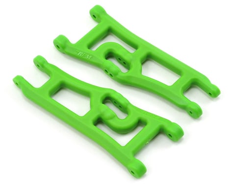 70664 Wide Front A-arms Green For Traxxas Electric Rustler & Stampede 2wd DNR