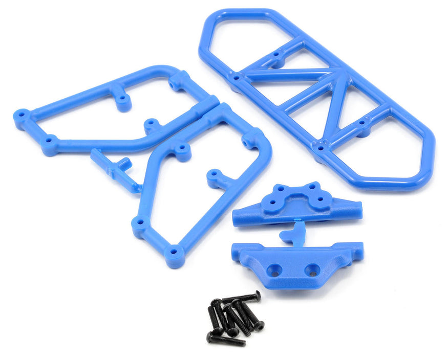 80125 RPM Rear Bumper for the Traxxas Slash 4x4 Blue