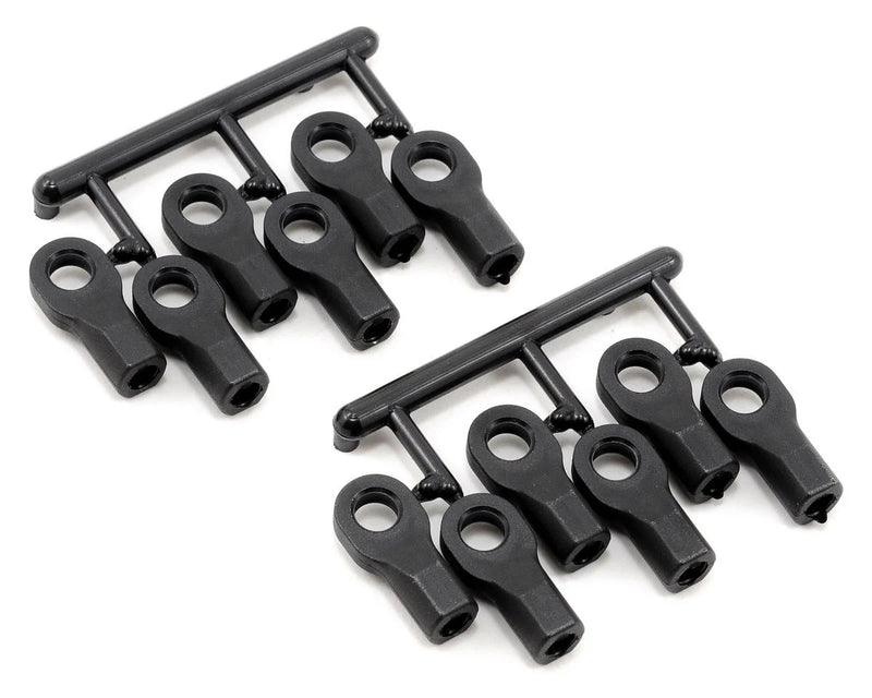 80472 RPM Short Rod Ends - Fits 1/10 Traxxas Models [BLACK] DNR