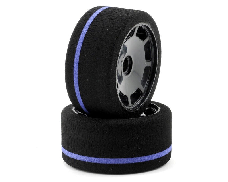 F1033-GT BSR World GT Front Tires, Blue Stripe