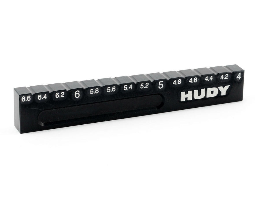 107714 Hudy Ultra Fine Chassis Droop Gauge 4.0-6.6mm