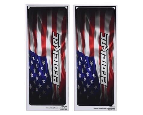 PTK-1102-USA ProTek RC Universal Chassis Protective Sheet (USA) (2) (12.5x33.5cm)