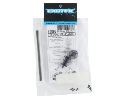 2096  Exotek F1 Spool w/1/4" Carbon Axle & Right Hub