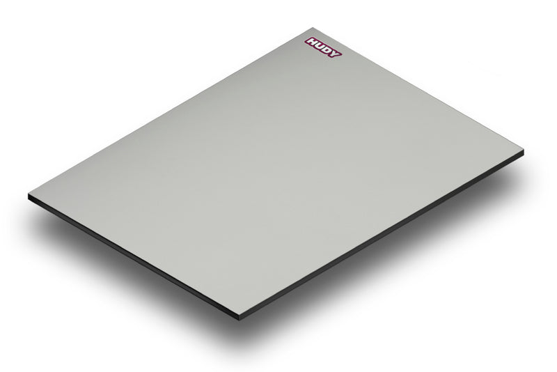 108701 - Hudy Flat Set-Up Board for 1 / 8 Off-Road & GT - Grey
