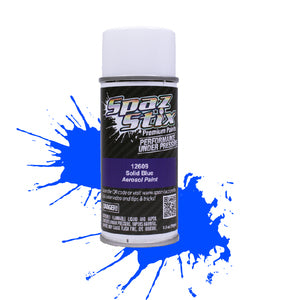 12609 Spaz Stix Solid Blue Aerosol Paint, 3.5oz Can