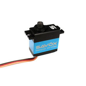 SW-1250MG Savox Waterproof Premium Mini Digital Servo .10/111.1@6.0V, Ideal for Traxxas 1/16 Scale