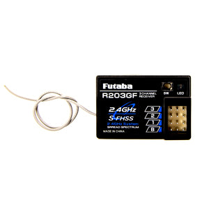 R203GF Futaba S-FHSS 3 Channel 2.4 GHz Receiver