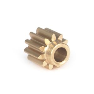 PHBPHSCX2452 Axial SCX24 Motor Brass Pinion Gear, 11T