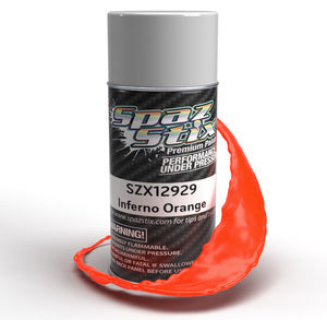 12929 Spaz Stix Inferno Orange Aerosol Paint, 3.5oz Can