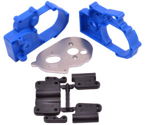 73615 RPM - Hybrid Gearbox Housing & Rear Mounts  for Traxxas 2WD Vehicles DNR