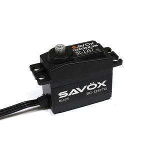 SC-1257TG Savox Black Edition Standard Size Coreless Digital Servo .07/139 @ 6V