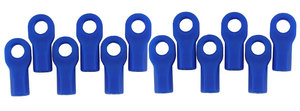 80475 RPM Short Rod Ends - Fits 1/10 Traxxas Models [BLUE]