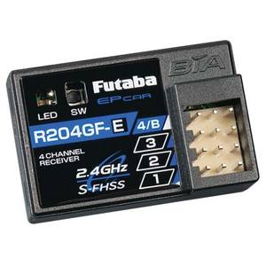 Futaba R204GF-E S-FHSS 2.4GHz 4-Channel Micro Receiver, for Electric Only
